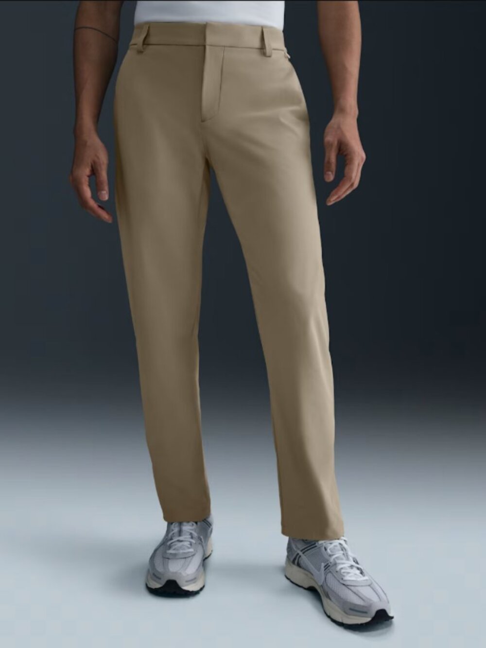 Nike 24.7 PerfectStretch Loose Fit Pants Men's Size 33x34 Khaki UV Protection